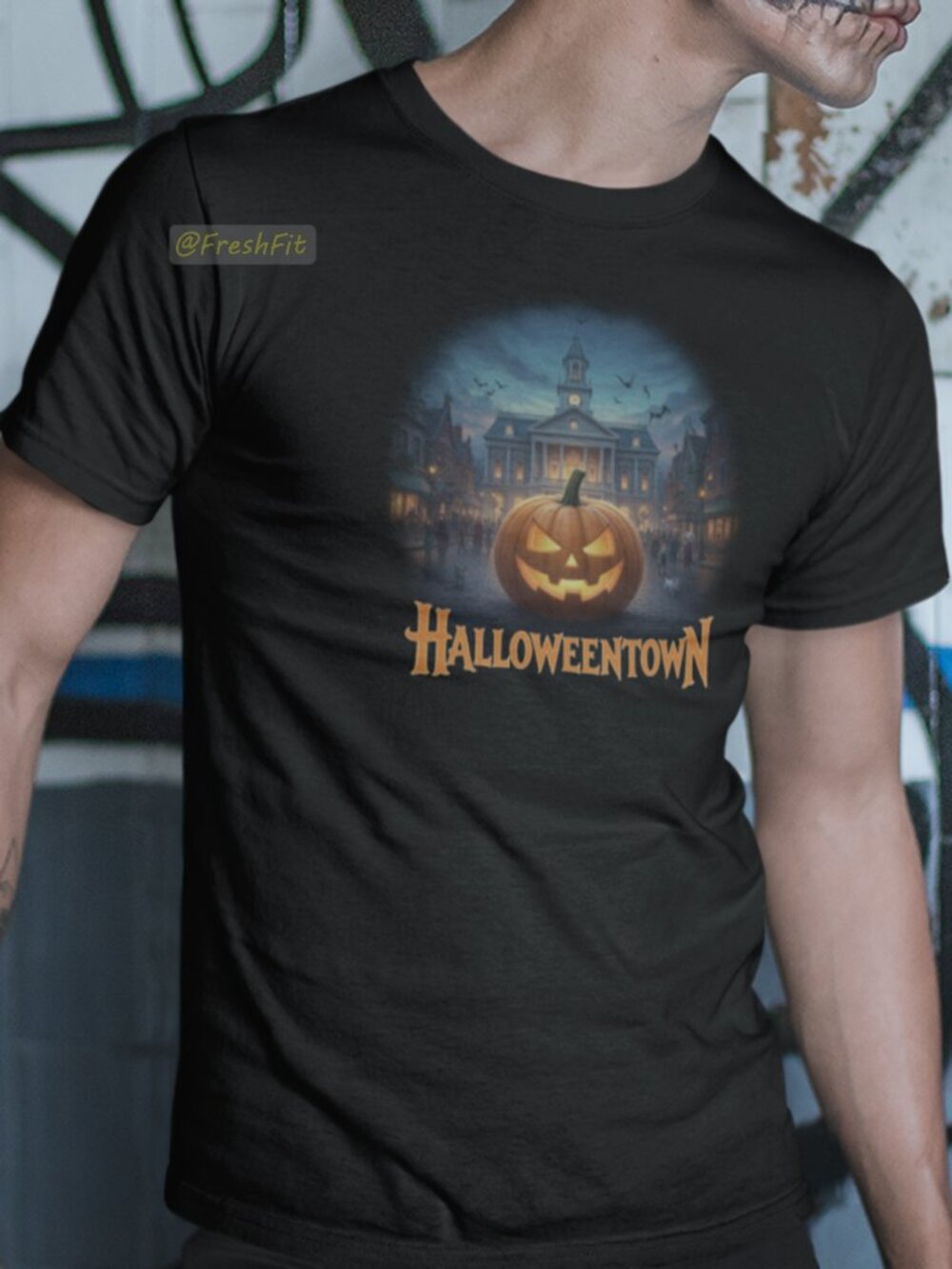 🆕Halloweentown Black T-Shirt Graphic Tee